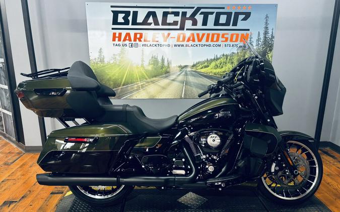 2026 Harley-Davidson® Street Glide Limited OLIV STL MTL/BLK W/ PINSTRI