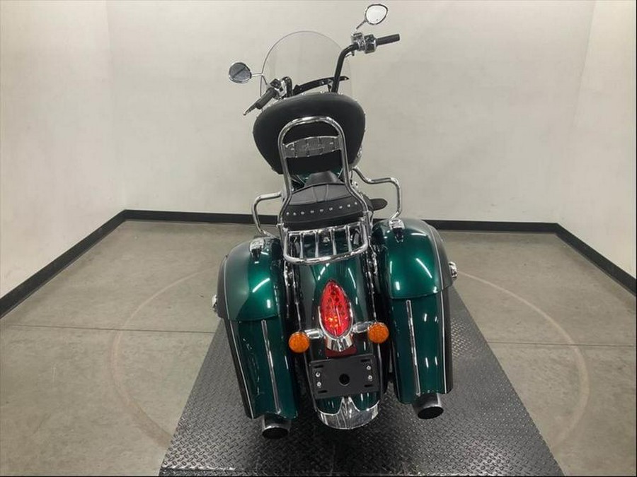 2018 Indian Motorcycle® Springfield® ABS Metallic Jade over Thunder Black