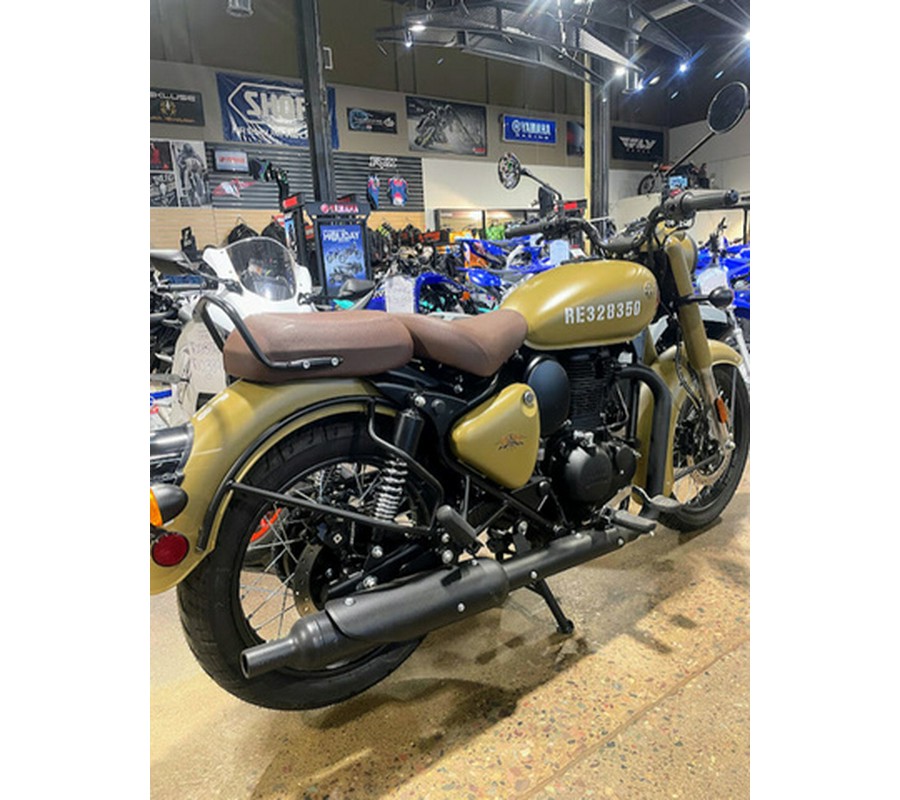 2023 Royal Enfield Classic 350 Signals Desert Sand