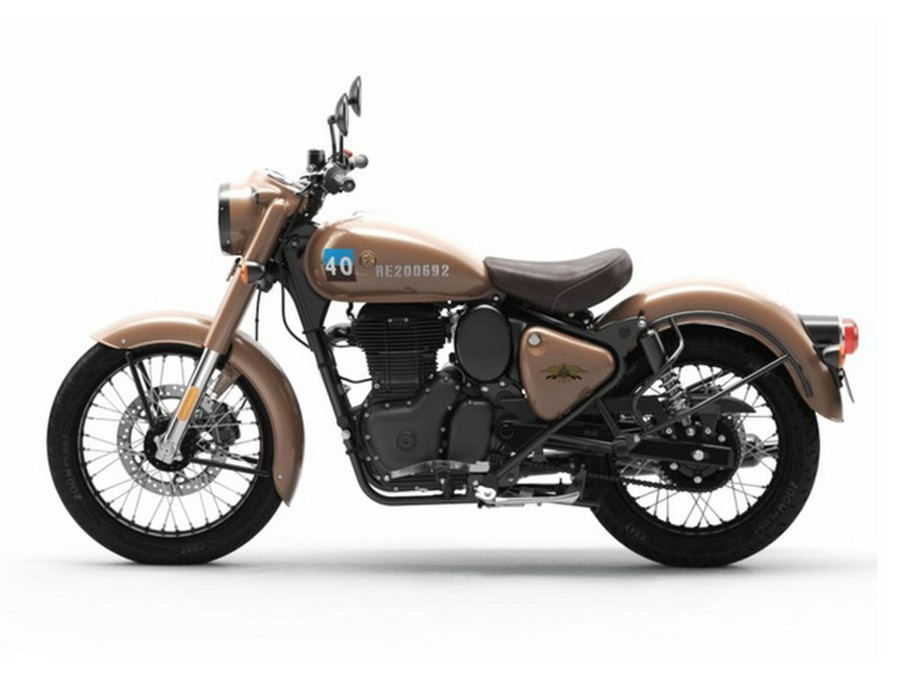 2023 Royal Enfield Classic 350 Signals Desert Sand