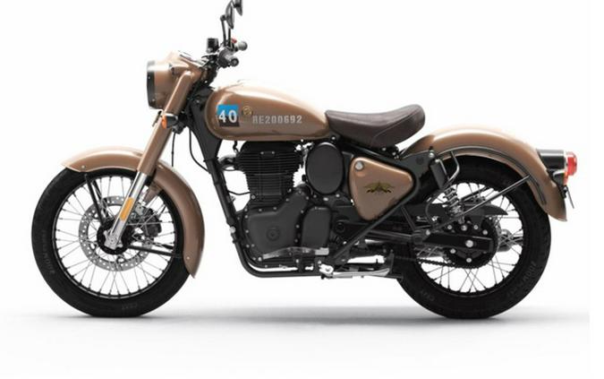 2023 Royal Enfield Classic 350 Signals Desert Sand