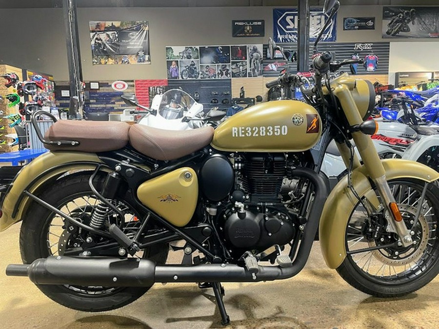 2023 Royal Enfield Classic 350 Signals Desert Sand