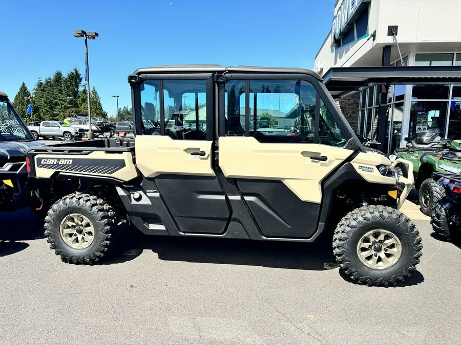 2024 Can-Am® Defender MAX Limited HD10 Desert Tan & Timeless Black