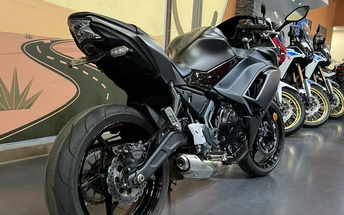 2024 Kawasaki Ninja 650 Metallic Matte Dark Gray/Metallic Spark Black Metallic Matte Graphenesteel GrayEbony