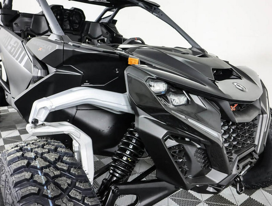 2024 Can-Am® Maverick R X RS with Smart-Shox Triple Black