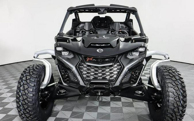 2024 Can-Am® Maverick R X RS with Smart-Shox Triple Black