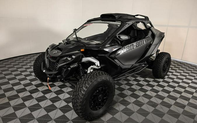 2024 Can-Am® Maverick R X RS with Smart-Shox Triple Black