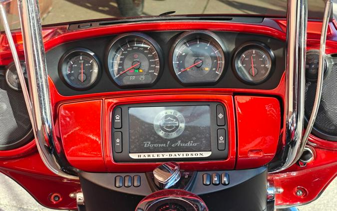 Harley-Davidson® CVO™ Street Glide® Orange Lava & Black Denim