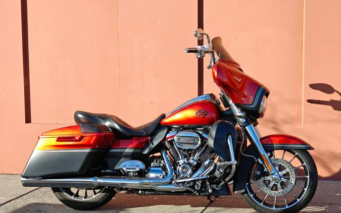Harley-Davidson® CVO™ Street Glide® Orange Lava & Black Denim