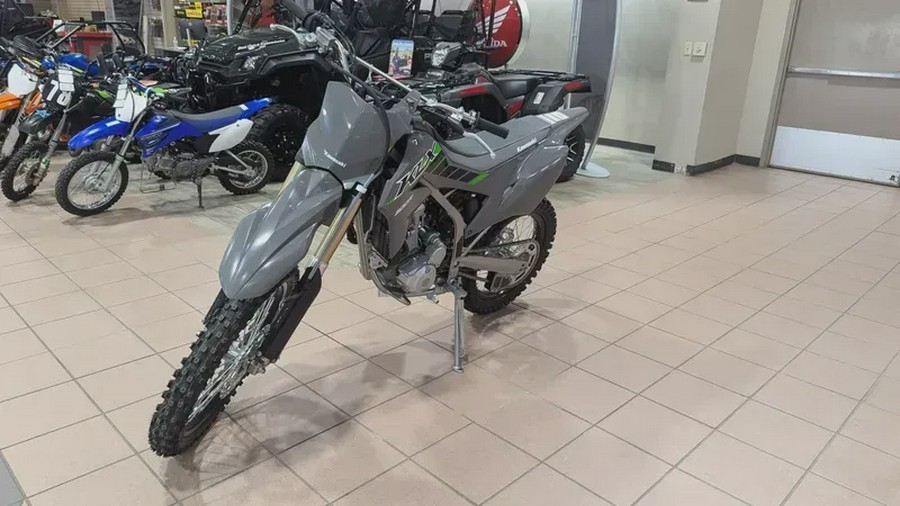 New 2025 KAWASAKI KLX 300 BATTLE GRAY