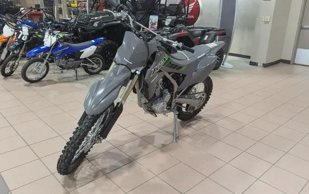 New 2025 KAWASAKI KLX 300 BATTLE GRAY