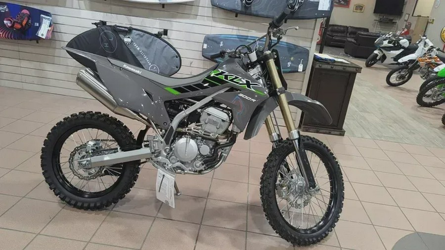 New 2025 KAWASAKI KLX 300 BATTLE GRAY