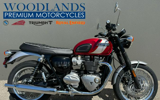 2025 Triumph Bonneville T120 Elvis Presley Limited Edition Carnival Red