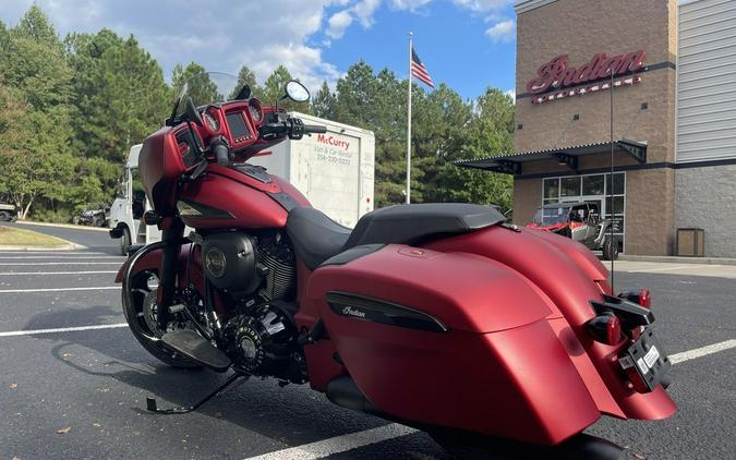 2024 Indian Motorcycle® Chieftain® Dark Horse® w/Powerband Audio Pkg Sunset Red Smoke