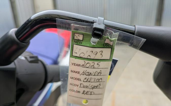 2025 Honda CRF300L Rally ABS