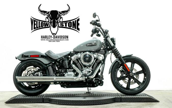 2026 Harley-Davidson® Street Bob® Dark Billiard Gray - Chrome w/Cast Wheels