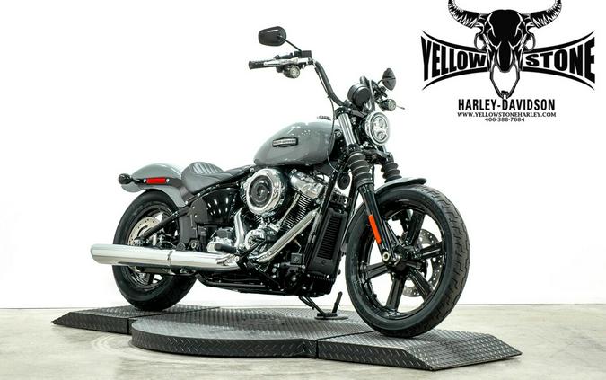 2026 Harley-Davidson® Street Bob® Dark Billiard Gray - Chrome w/Cast Wheels