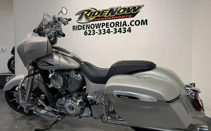 2023 Indian Chieftain Limited Silver Quartz Metallic