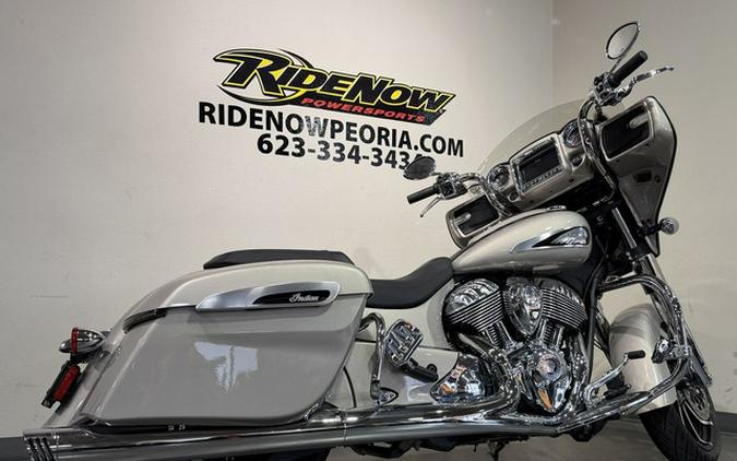 2023 Indian Chieftain Limited Silver Quartz Metallic