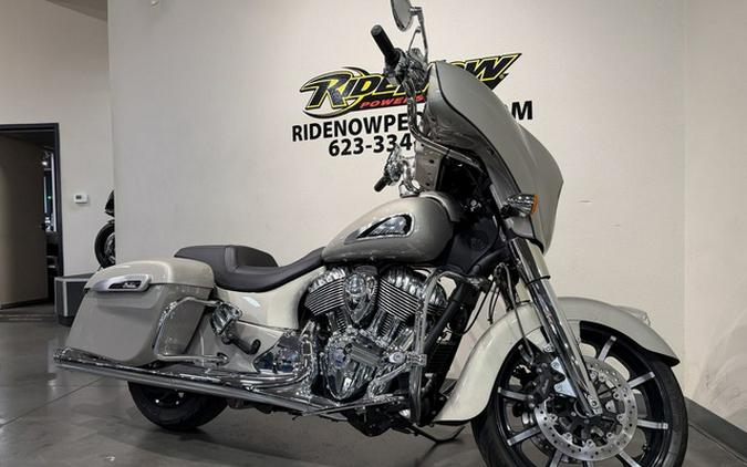 2023 Indian Chieftain Limited Silver Quartz Metallic