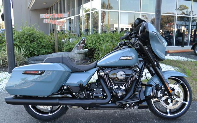 2024 Harley-Davidson Street Glide® Sharkskin Blue - Black Finish - FLHX