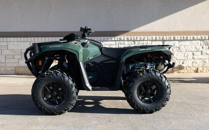 New 2024 CAN-AM OUTLANDER PRO XU HD5 TUNDRA GREEN