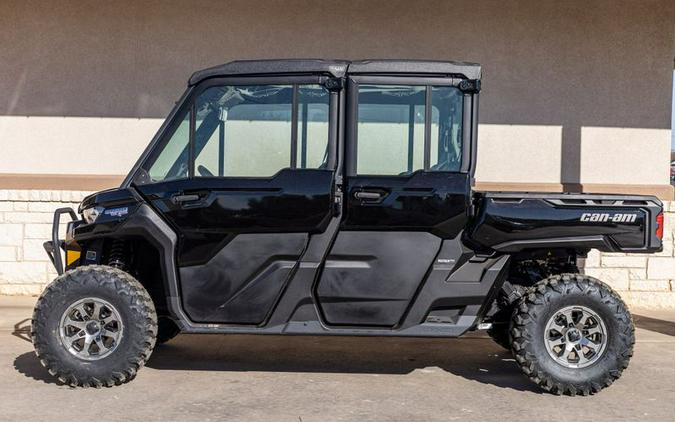 New 2024 CAN-AM DEFENDER MAX LONE STAR CAB HD10 NIGHT BLACK