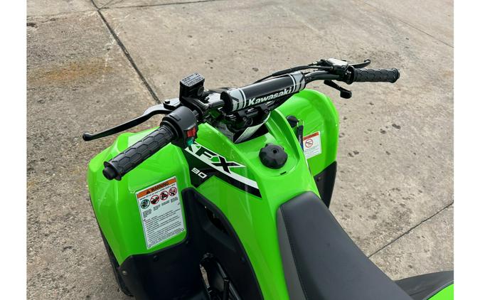 2024 Kawasaki KFX 90 Lime Green