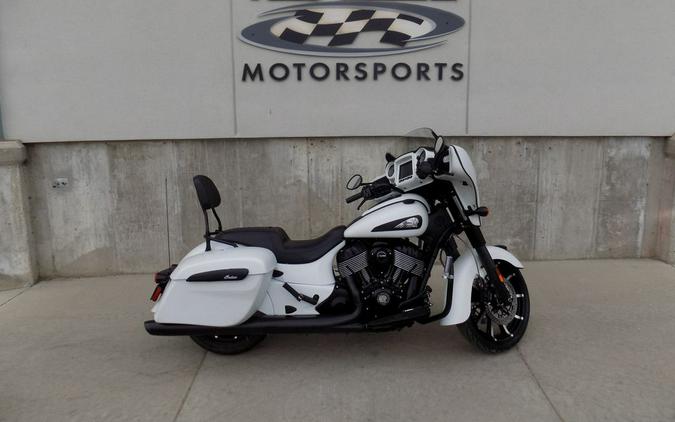 2019 Indian Motorcycle® Chieftain Dark Horse® White Smoke