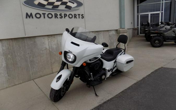 2019 Indian Motorcycle® Chieftain Dark Horse® White Smoke