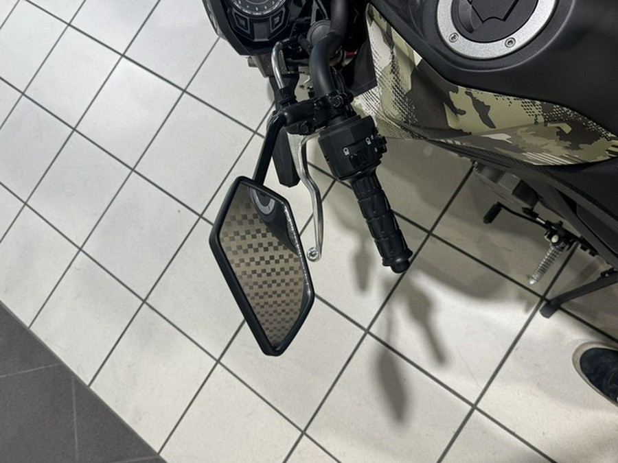 2025 Kawasaki Z125 PRO Cypher Camo Beige