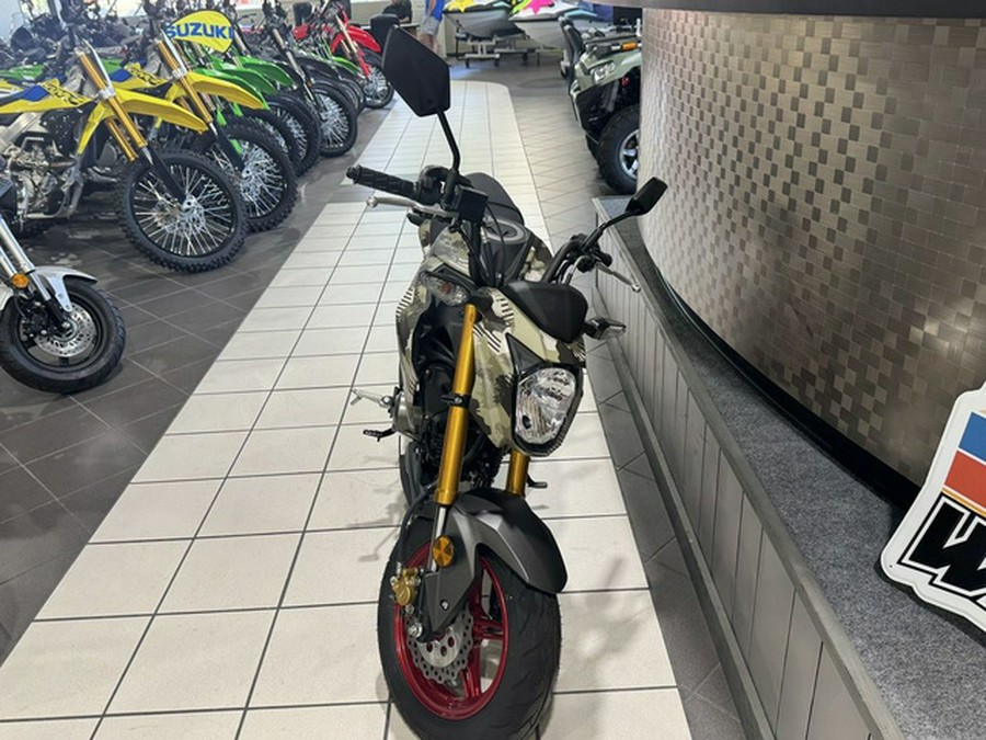 2025 Kawasaki Z125 PRO Cypher Camo Beige