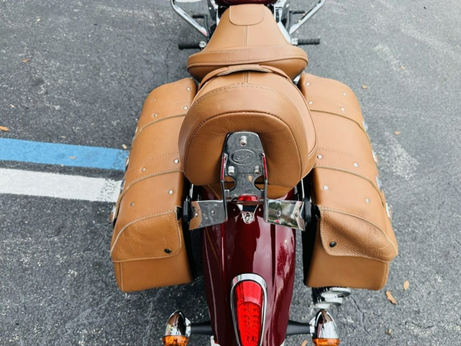 2018 Indian Scout ABS Burgundy Metallic