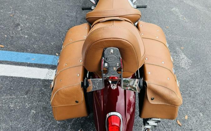 2018 Indian Scout ABS Burgundy Metallic