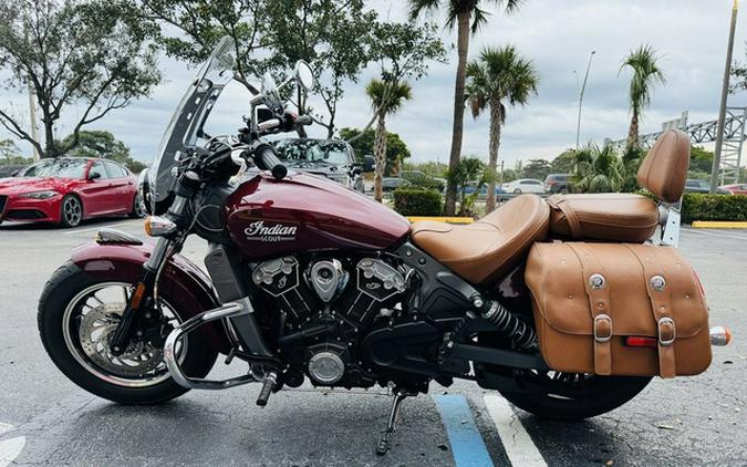 2018 Indian Scout ABS Burgundy Metallic