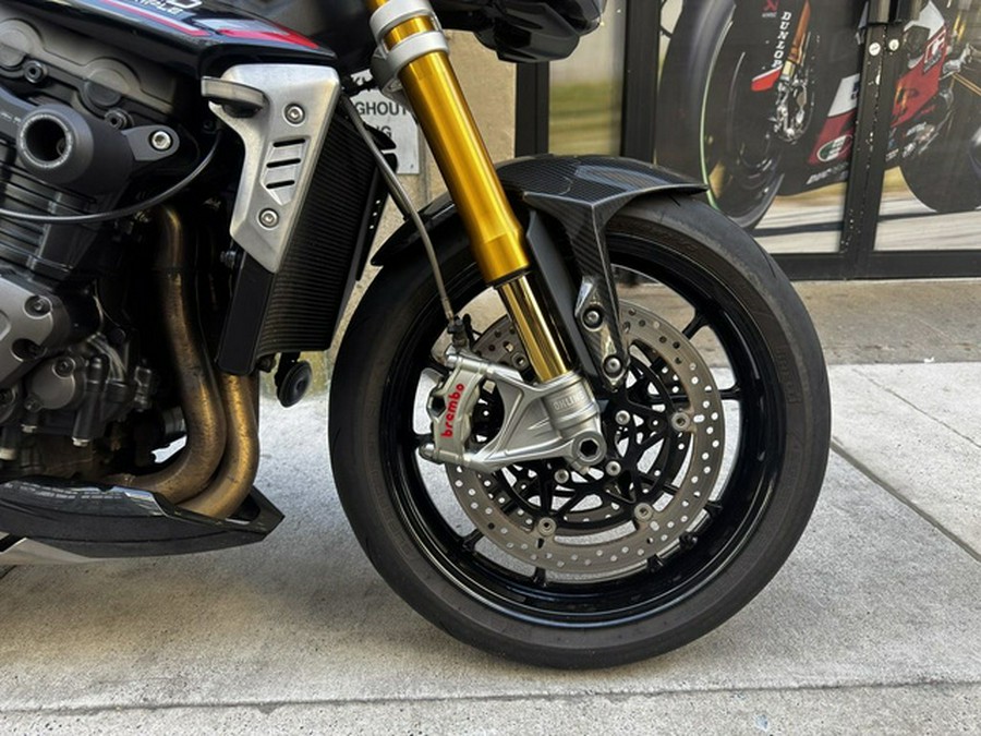 2024 Triumph Speed Triple 1200 RS Sapphire Black