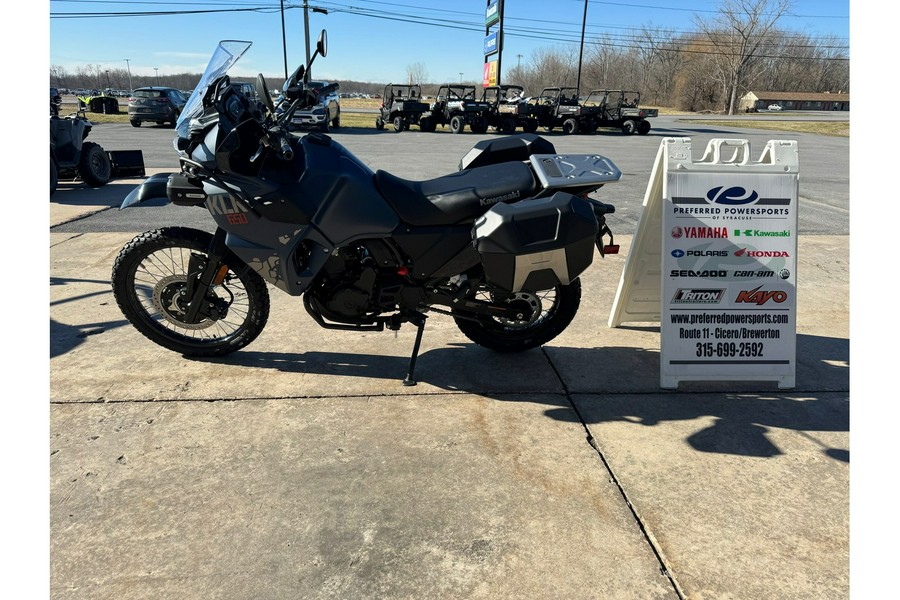 2024 Kawasaki KLR 650 Adventure ABS Metallic Matte Twilight Blue