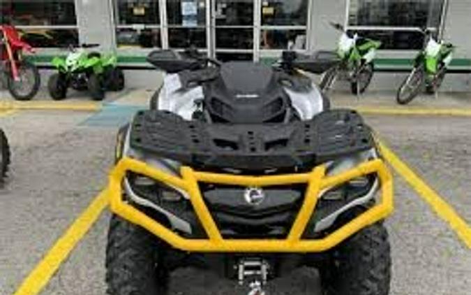 New 2024 CAN-AM OUTLANDER XTP 850 HYPER SILVER AND NEO YELLOW