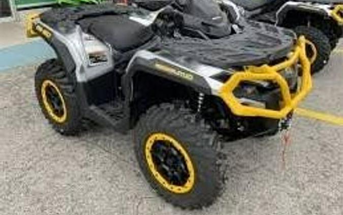 New 2024 CAN-AM OUTLANDER XTP 850 HYPER SILVER AND NEO YELLOW