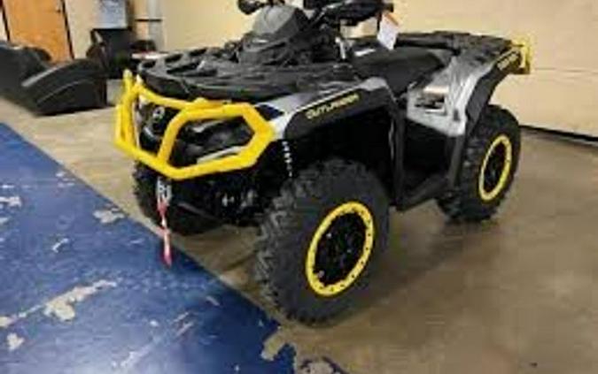 New 2024 CAN-AM OUTLANDER XTP 850 HYPER SILVER AND NEO YELLOW