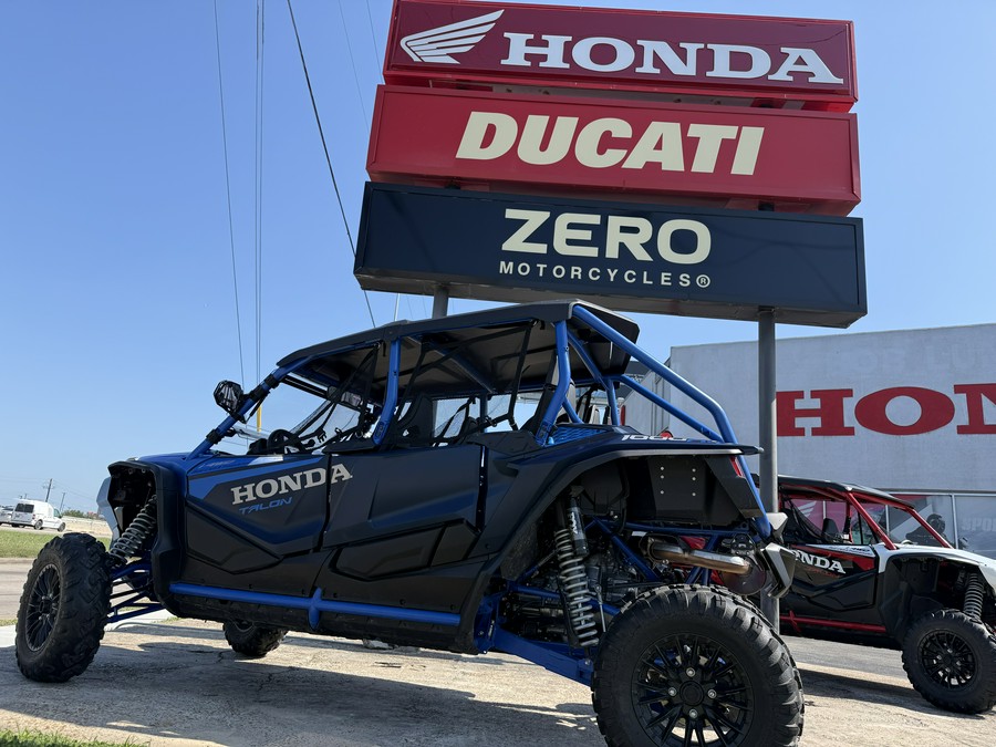 2024 Honda TALON 1000R-4 FOX LIVE VALVE Matte Navy Blue - 01077C