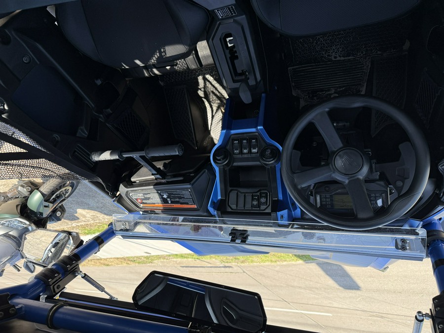 2024 Honda TALON 1000R-4 FOX LIVE VALVE Matte Navy Blue - 01077C