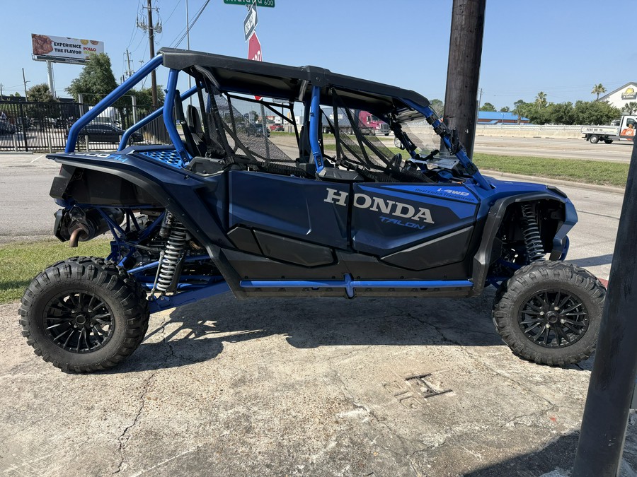 2024 Honda TALON 1000R-4 FOX LIVE VALVE Matte Navy Blue - 01077C