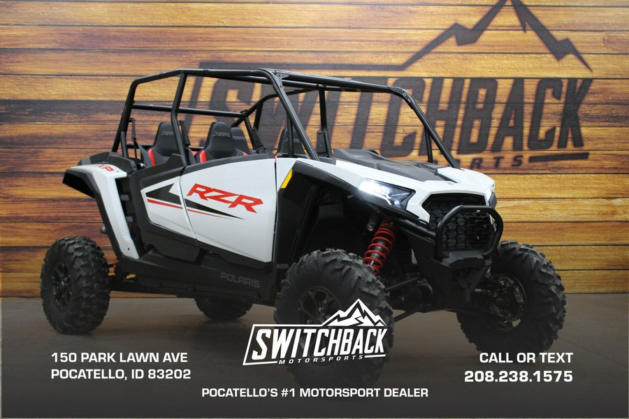 2024 Polaris Industries RZR XP 4 1000 Sport White Lightning