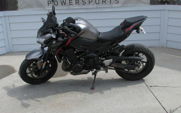 2023 Kawasaki Z900 ABS Metallic Black/Graphite Gray/Flat Black