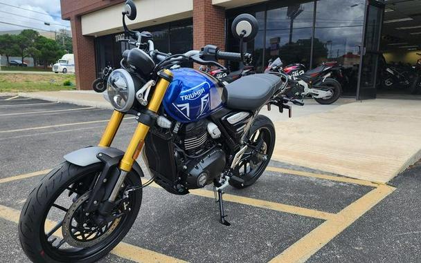 2024 Triumph Speed 400 Caspian Blue / Storm Grey