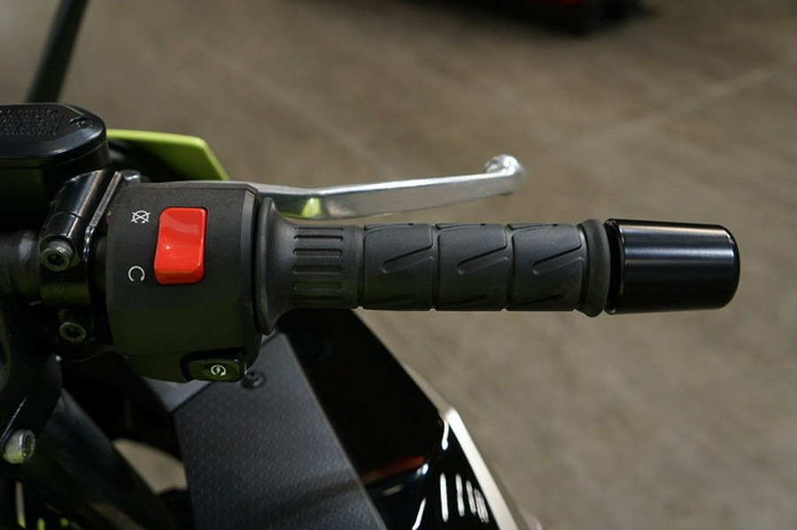 2026 Kawasaki Ninja 500 ABS Metallic Yellowish GreenEbony