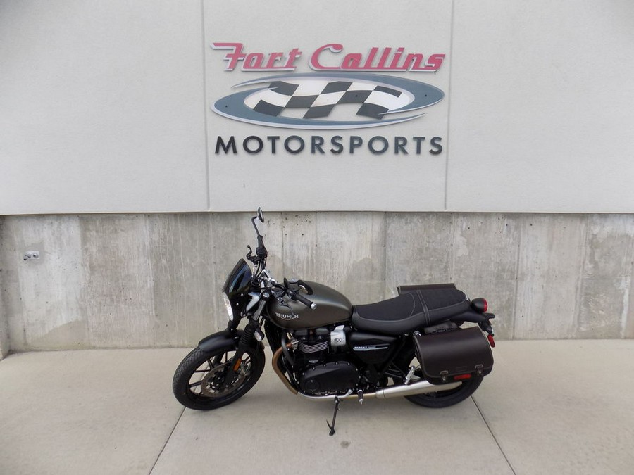 2019 Triumph Street Twin Jet Black