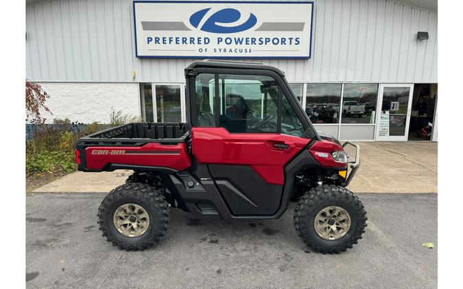 2024 Can-Am Defender Limited HD10 Fiery Red