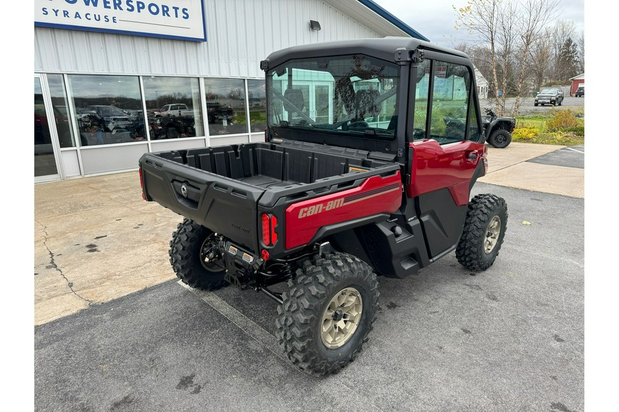 2024 Can-Am Defender Limited HD10 Fiery Red